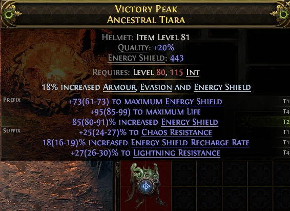 VICTORY PEAK ANCESTRAL TIARA