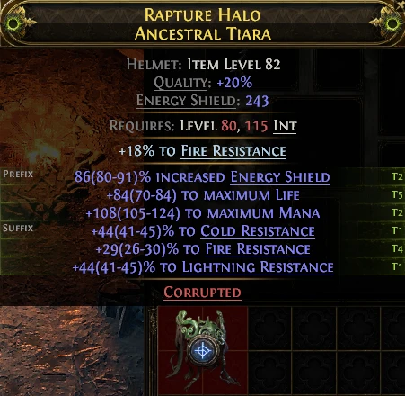 RAPTURE HALO ANCESTRAL TIARA