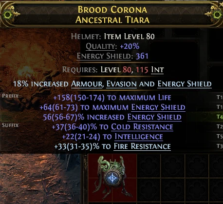BROOD CORONA ANCESTRAL TIARA