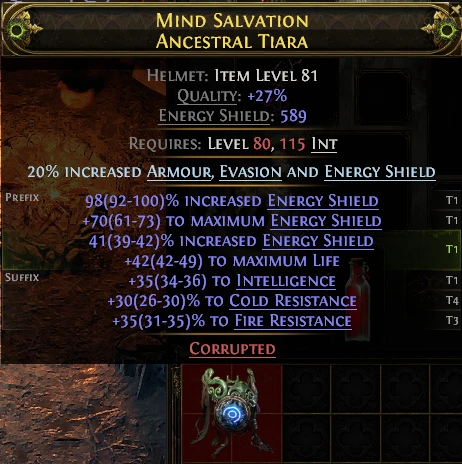 MIND SALVATION ANCESTRAL TIARA