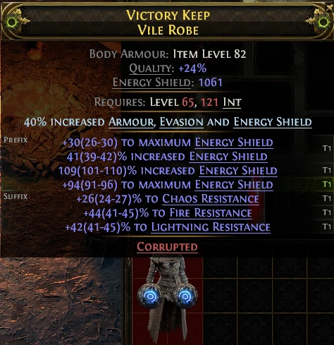 VICTORY KEEP VILE ROBE