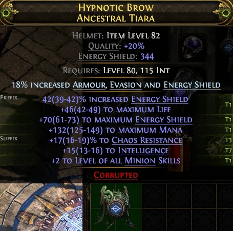 HYPNOTIC BROW ANCESTRAL TIARA