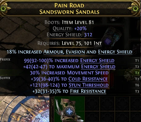 PAIN ROAD SANDSWORN SANDALS