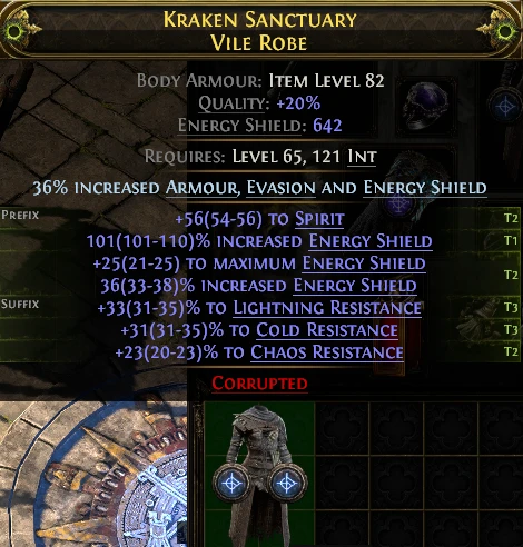 KRAKEN SANCTUARY VILE ROBE