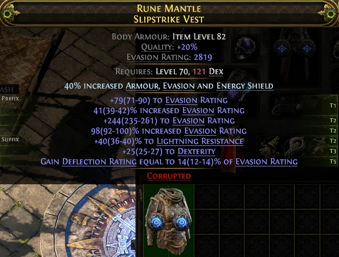RUNE MANTLE SLIPSTRIKE VEST