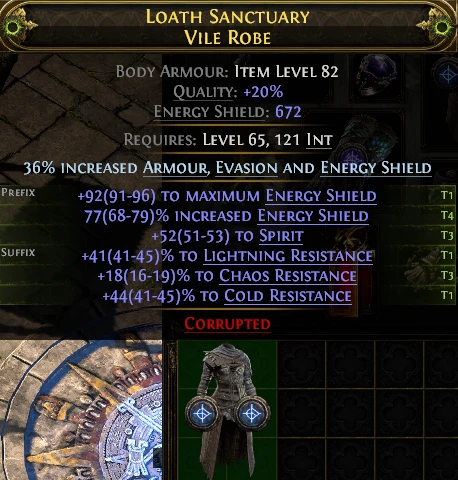 LOATH SANCTUARY VILE ROBE