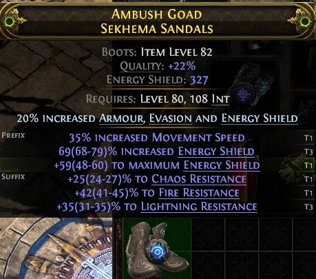AMBUSH GOAD SEKHEMA SANDALS