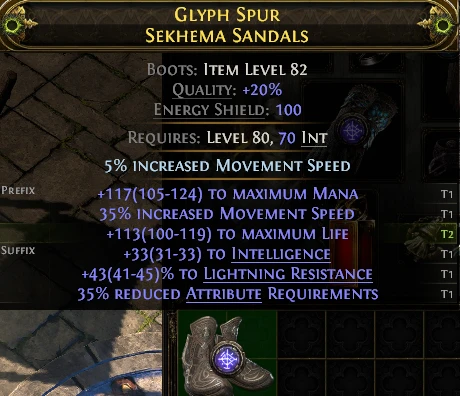 GLYPH SPUR SEKHEMA SANDALS