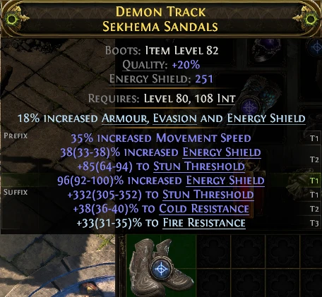 DEMON TRACK SEKHEMA SANDALS