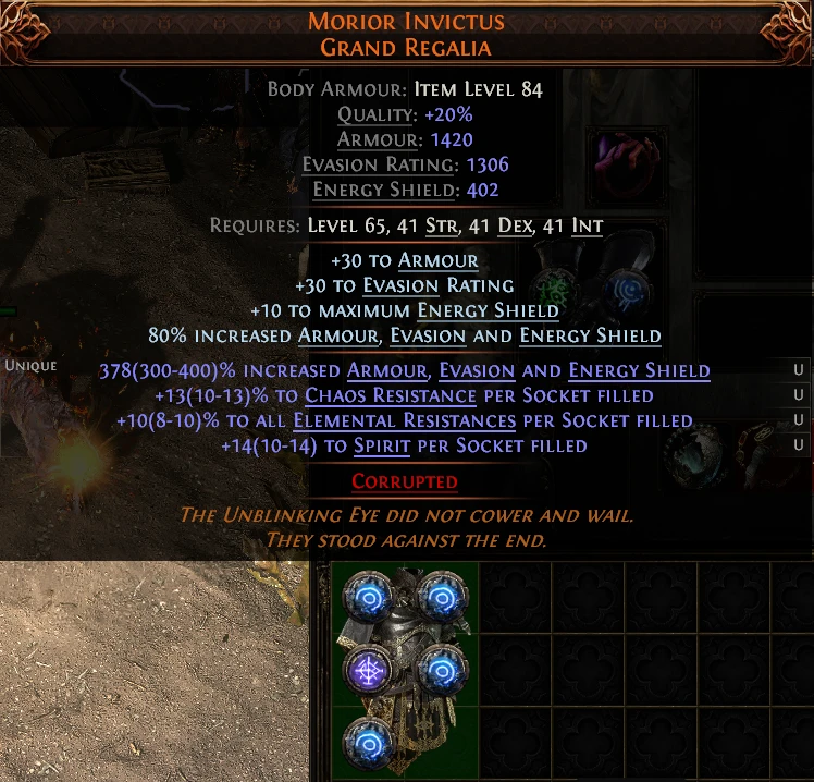 MORIOR INVICTUS GRAND REGALIA