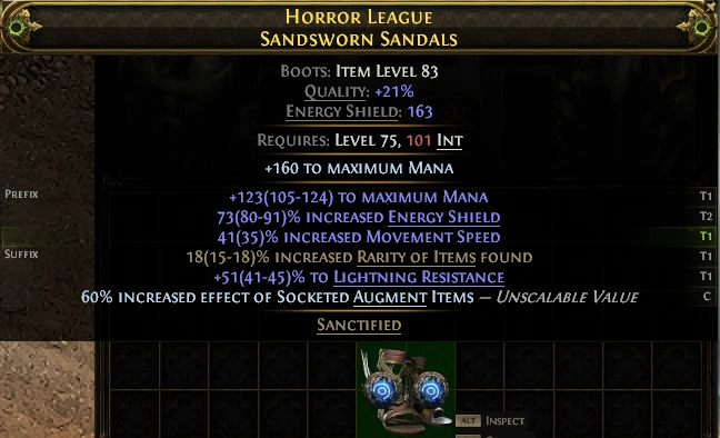 HORROR LEAGUE SANDSWORN SANDALS