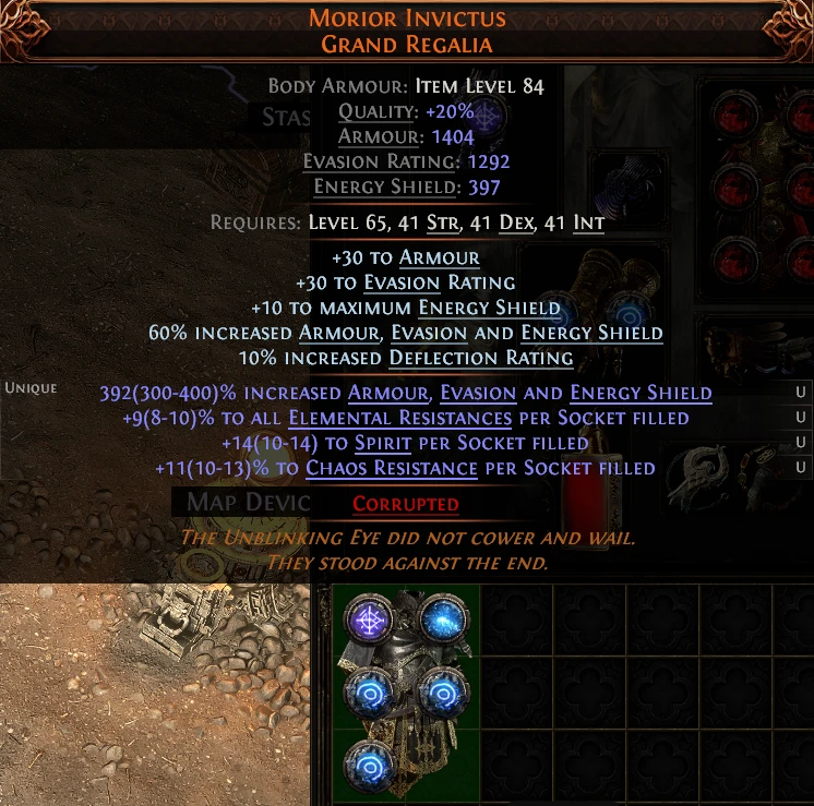MORIOR INVICTUS GRAND REGALIA