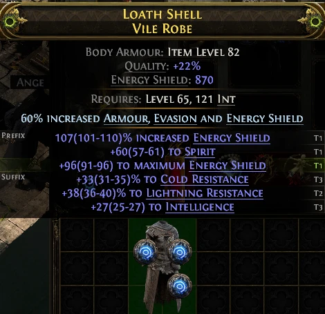 LOATH SHELL VILE ROBE