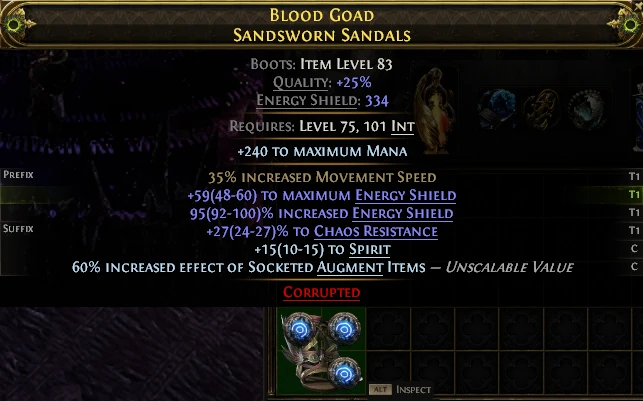 BLOOD GOAD SANDSWORN SANDALS