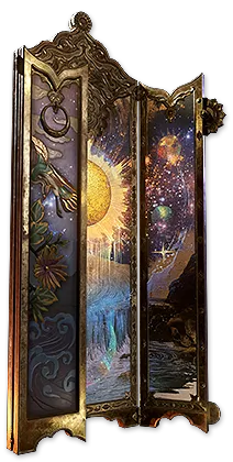 Window to Paradise Barricade Tower Shield